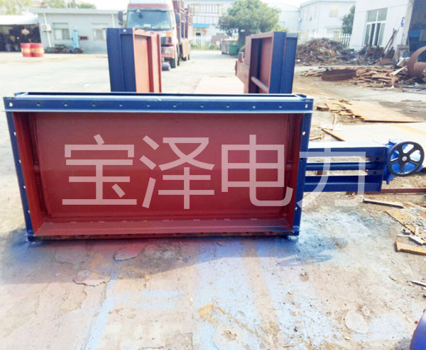 電動(dòng)單百葉風(fēng)門